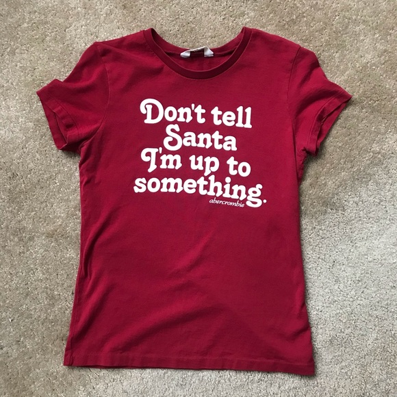 abercrombie Christmas T-shirt - Picture 1 of 3
